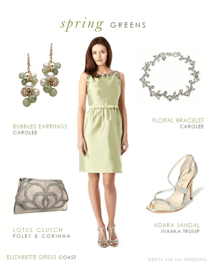 Pale Green Dress