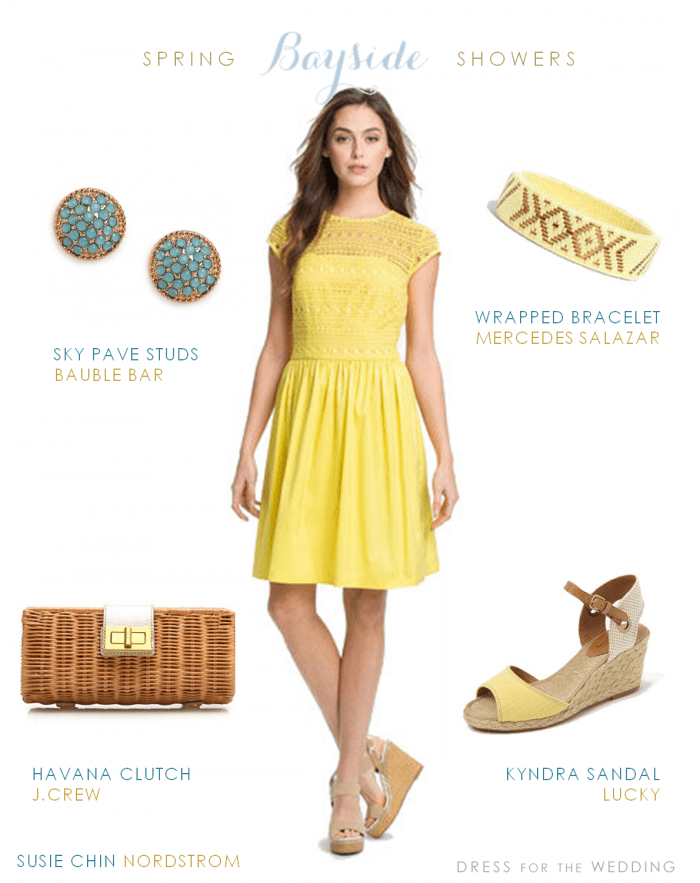 Yellow Dress for a Bridal Shower