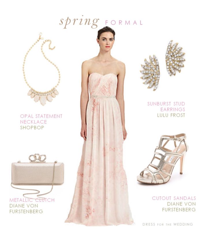 Pink Dresses for a Wedding Guest