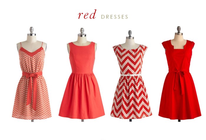 Red- White- and Blue Summer Dresses