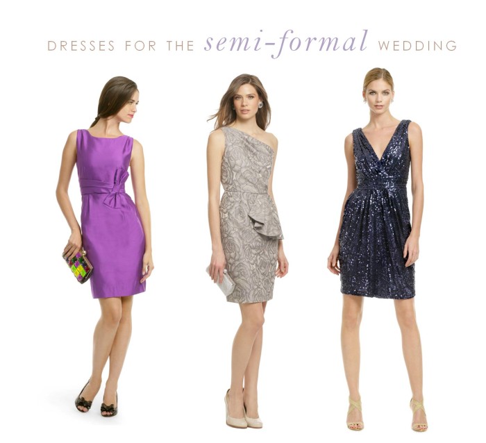 dresses for semi formal wedding