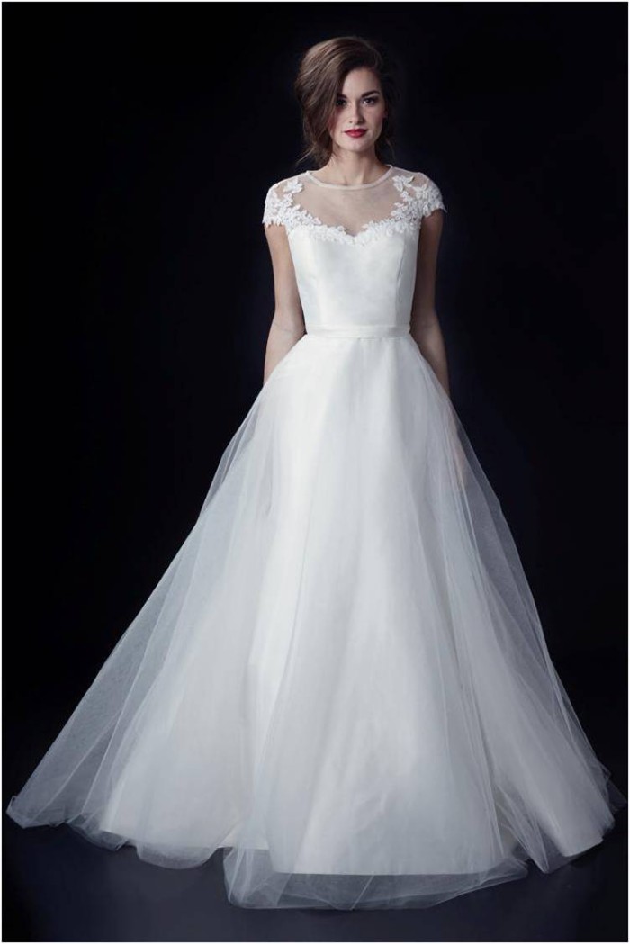 ... Louise Wedding Dress by Heidi Elnora and Clara Skirt Heidi Elnora 2014