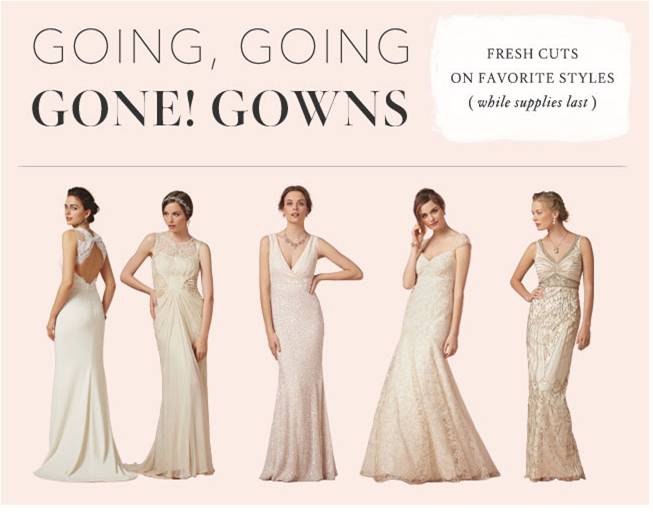 Sale at BHLDN on Wedding Dresses, Bridesmaid Dresses, and Mother ...
