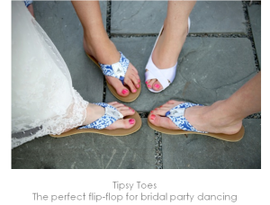 Tipsy Toes for Brides