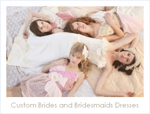 AsA Brides and Bridesmaids dresses