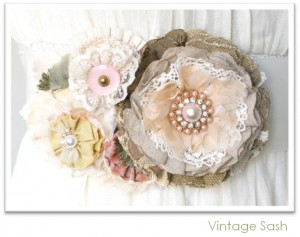 Vintage Sash Detail