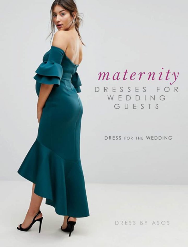 second trimester wedding guest dress
