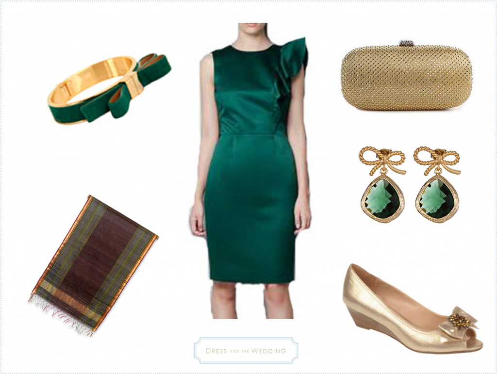 how to accessorize for a wedding guest