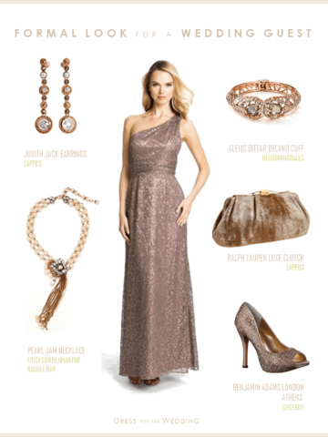 Rose Gold Formal Look