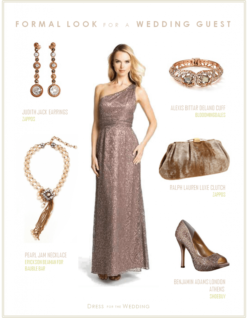 Rose Gold Formal Look Rose Gold Formal Look
