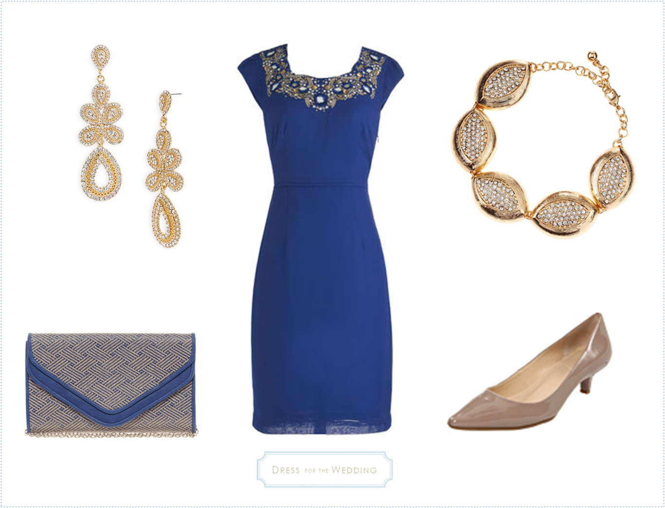 Royal Blue Dress