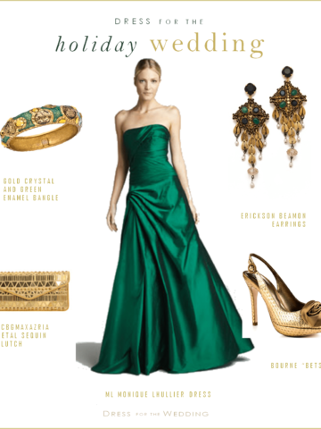 Emerald Green Gown