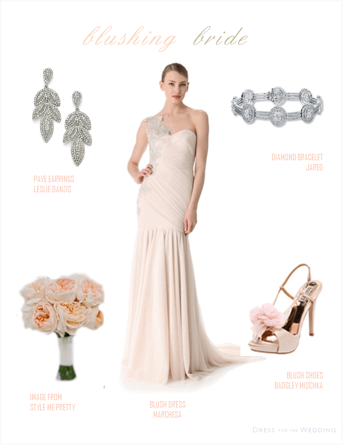 can i wear blush to a wedding