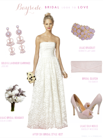Bride with Lavender