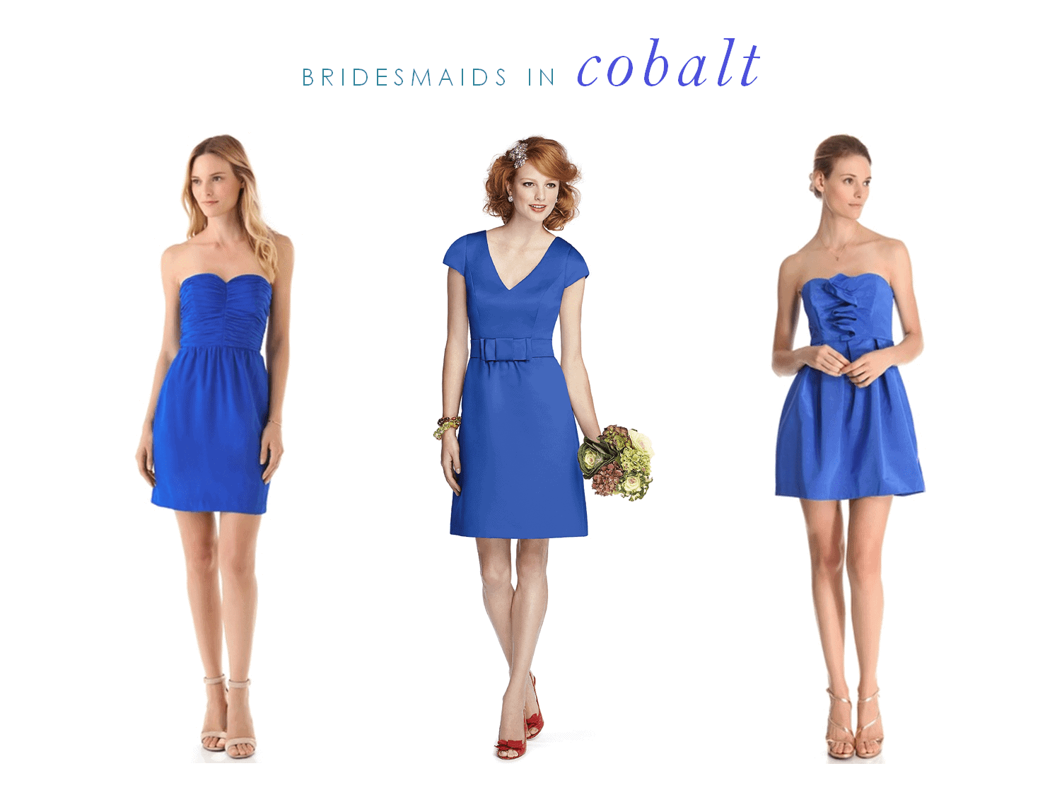 Cobalt Blue Dresses   Royal Blue Dresses