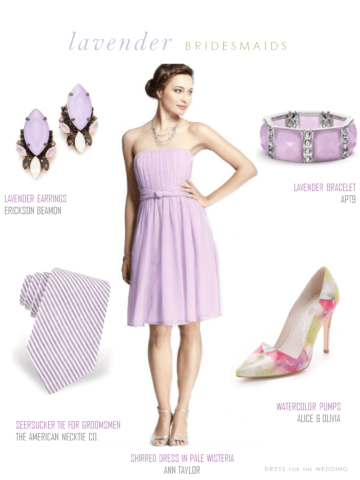 Lavender Bridesmaid