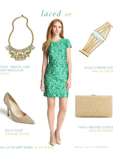 Green Lace Dress