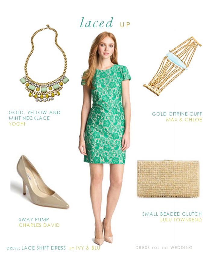 Green Lace Dress