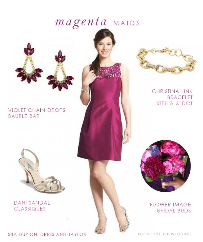 Purple Bridesmaid Dress