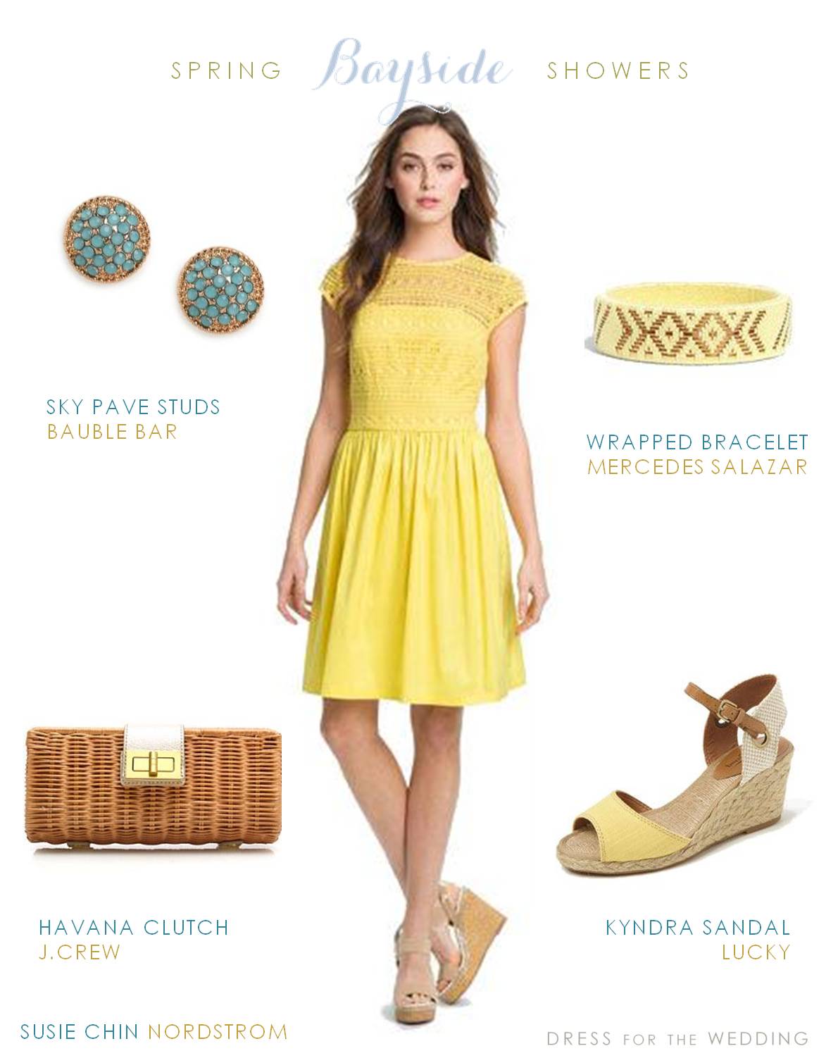  Yellow  Dress  for a Bridal  Shower