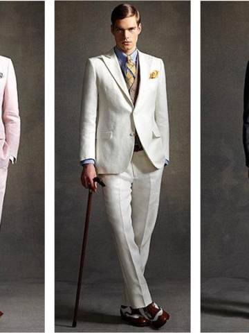 Gatsby Look for Grooms