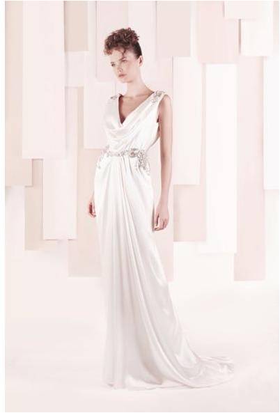 Goddess Wedding Dress by Gemy Maalouf