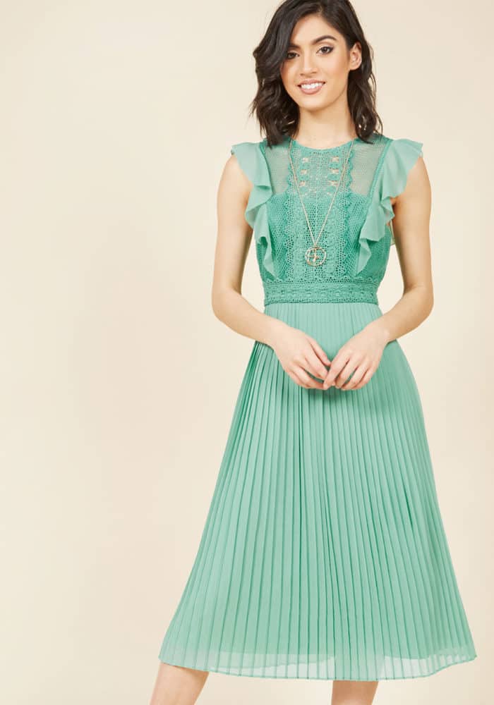 Green Wedding Guest Dress under $150