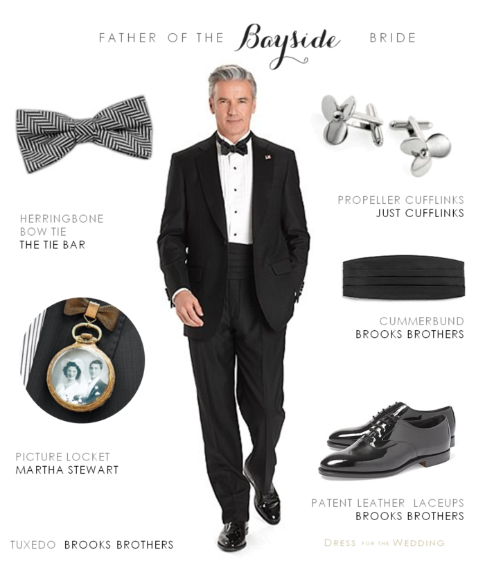 Classic tuxedo for a wedding