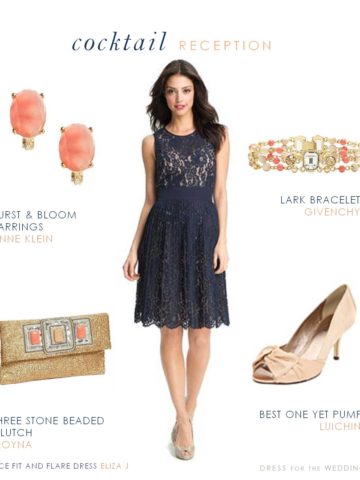 Navy Lace Dress