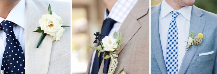 Navy Ties and Suits