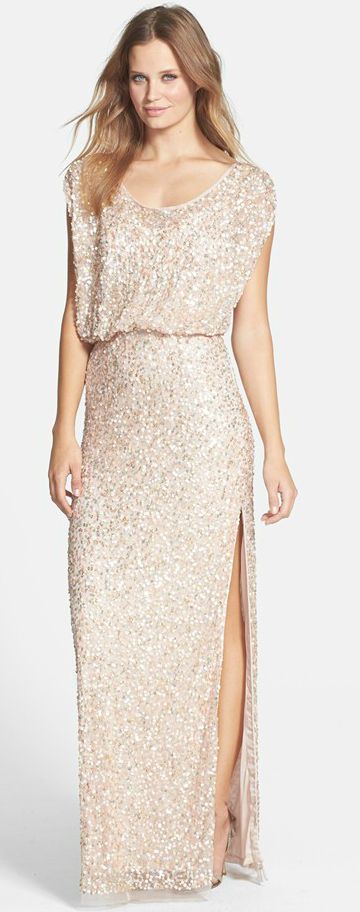 sequin bridesmaid dress