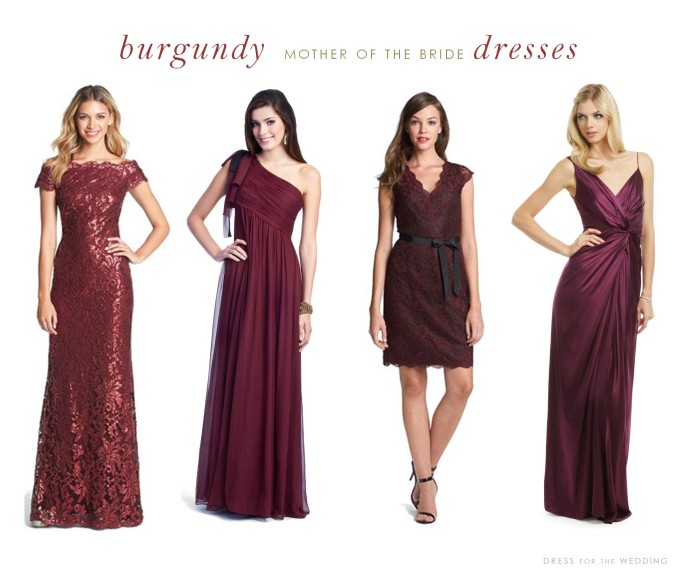 Red Mother of the Bride Dresses