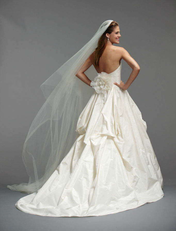 Cara by Watters Brides back