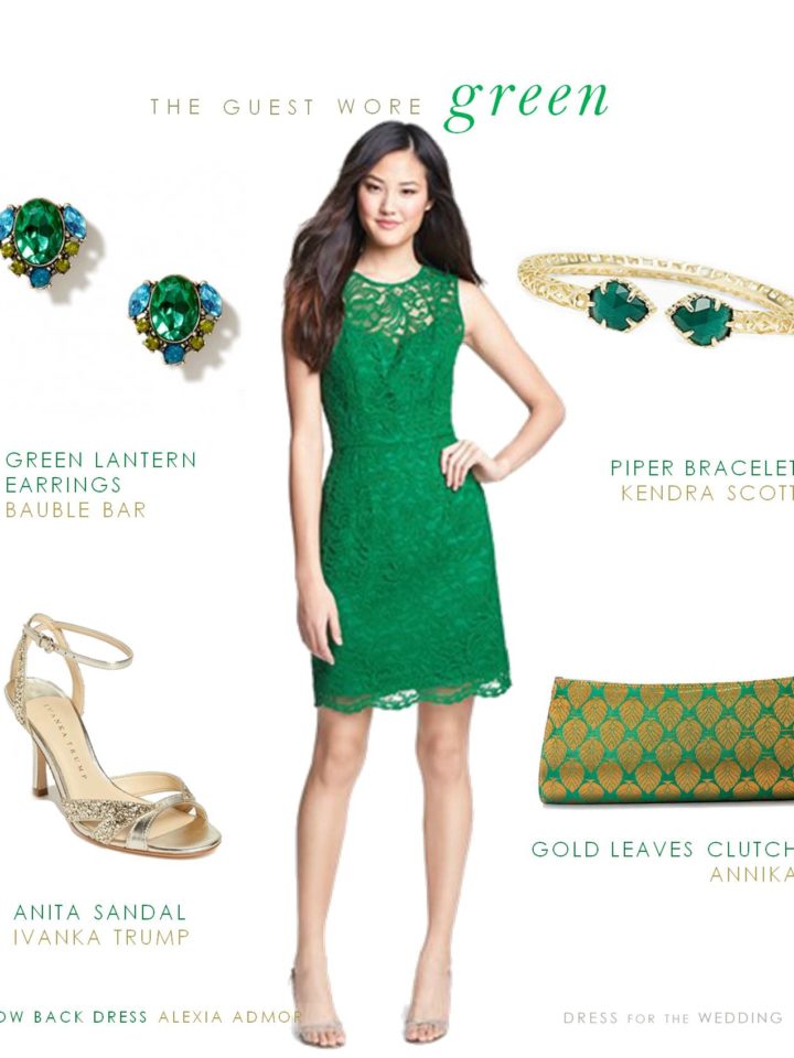 Green Wedding Attire Ideas Dress for the Wedding