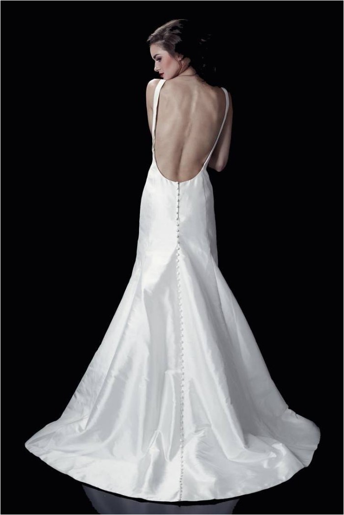 Heidi Elnora 2014 Wedding Dress Elle Hemingway Back