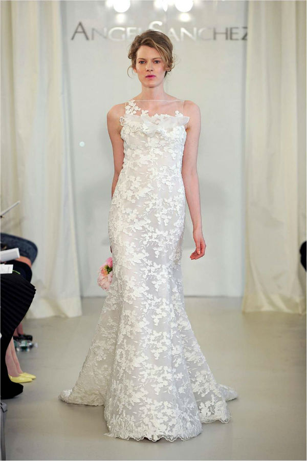 Lace Wedding Dress Angel Sanchez