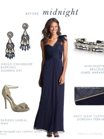 Midnight Blue Gown