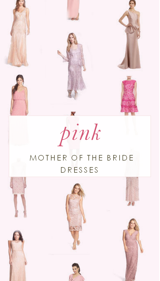 Pink Mother of the Bride Dresses