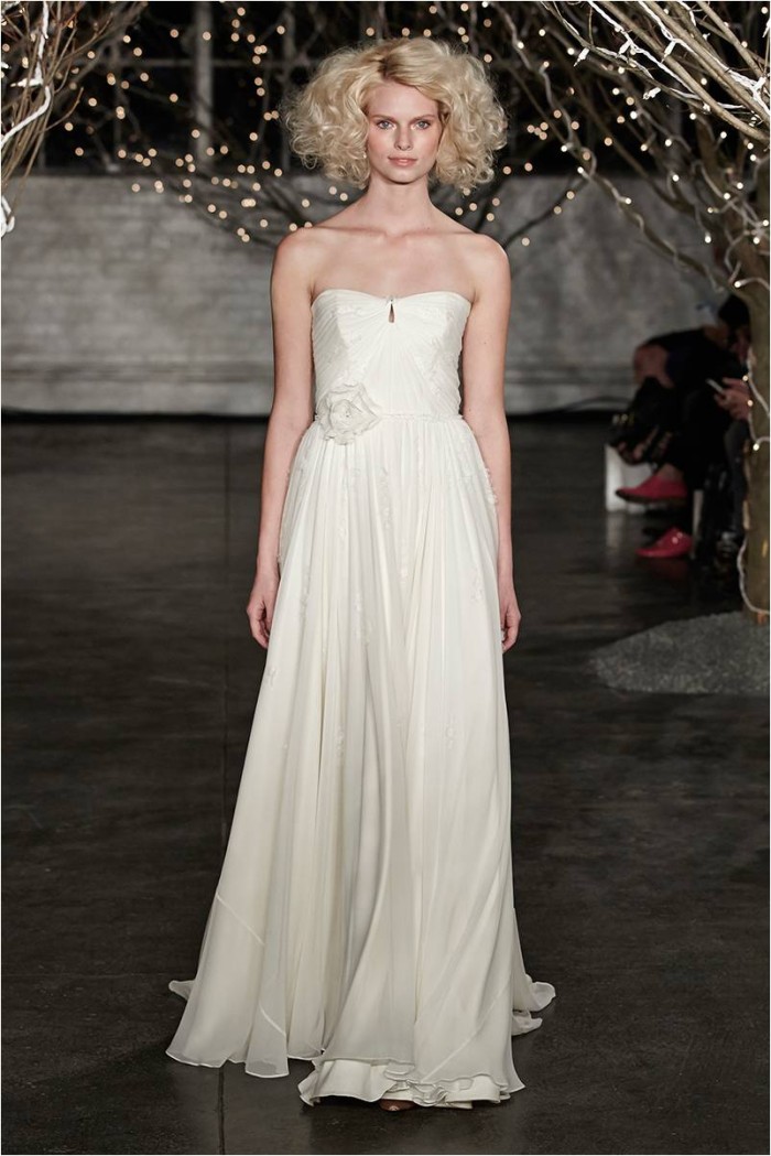 Vivien by Jenny Packham Strapless Wedding Dress