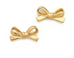 bow earrings