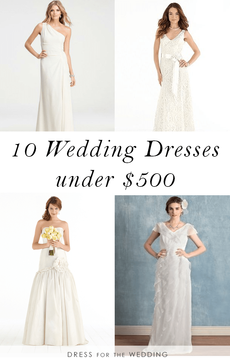 bridal dresses under 500