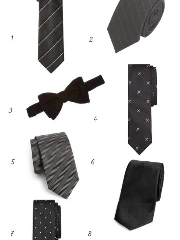 Black ties for Weddings