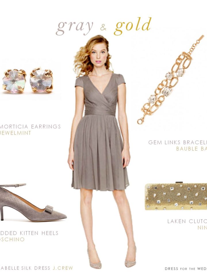 Gray Wedding Attire Ideas Dress for the Wedding