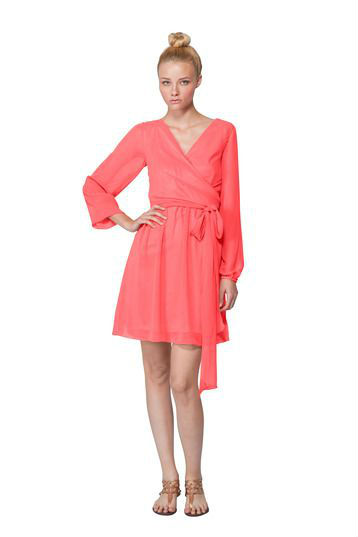 Joanna August Long Sleeve Dress