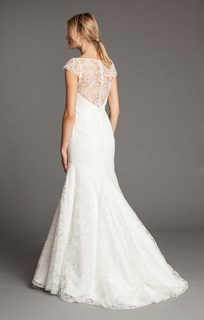 Leila Lace Back Wedding Dress by Jenny Yoo