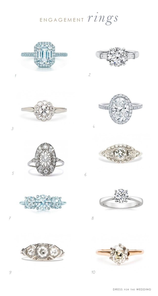 engagement rings she's sure to love