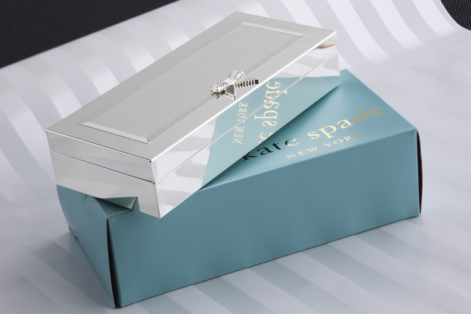 grace avenue silver box by kate spade new york wedding gift