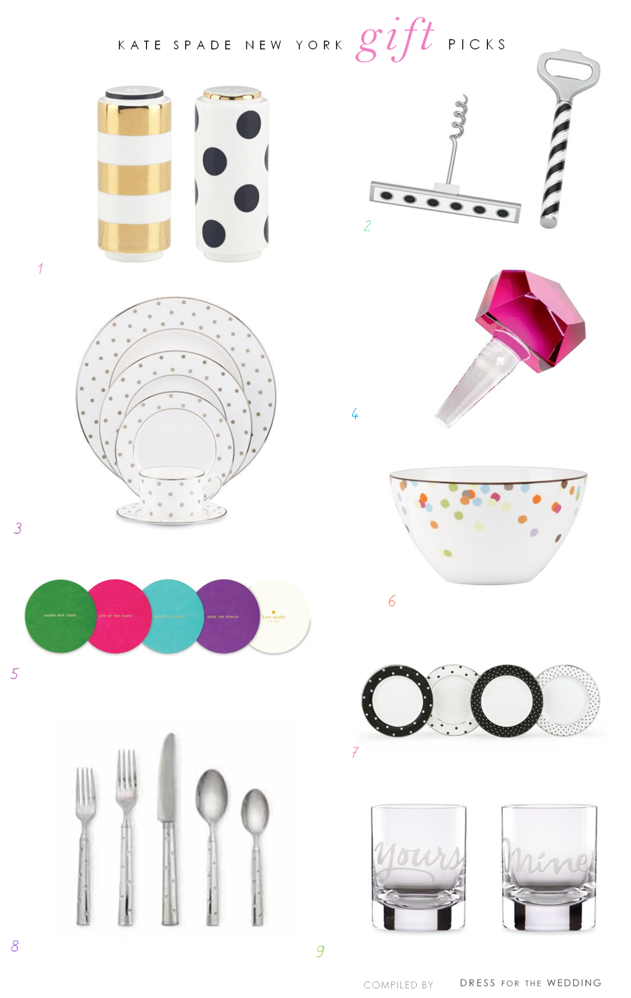 Wedding Gift Ideas from kate spade new york