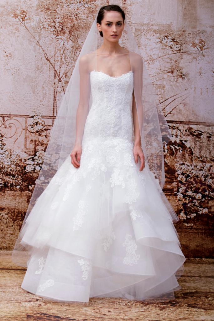 Louisa Wedding Dress by Monique Lhuillier Fall 2014 Collection