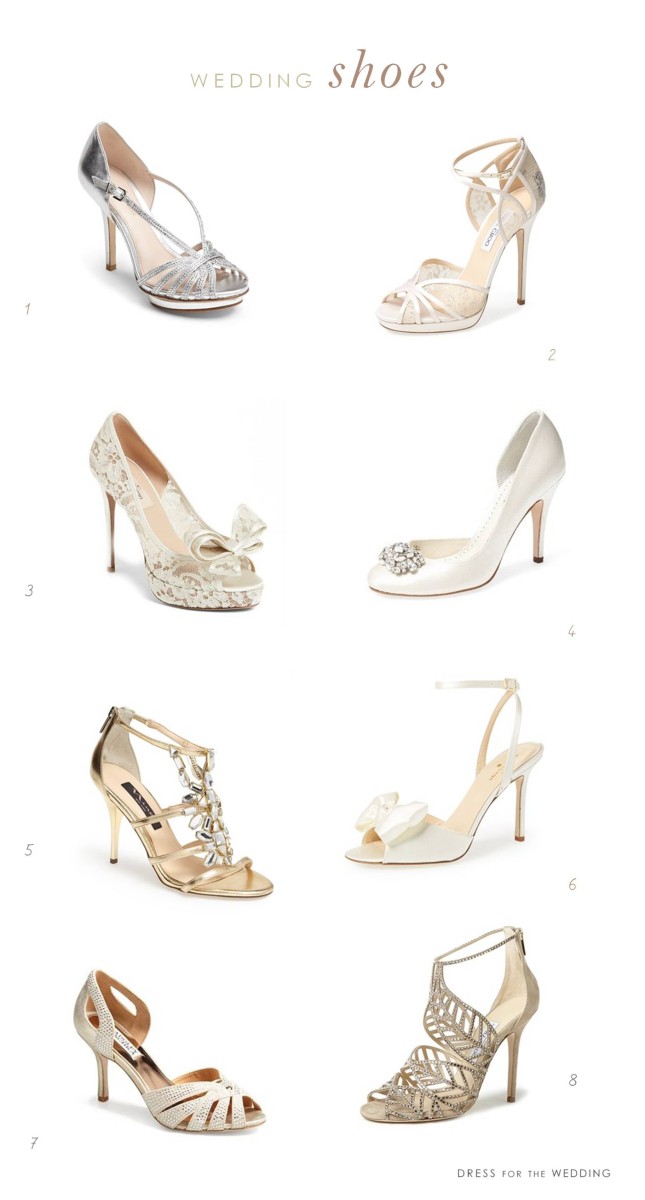 top wedding shoes for brides